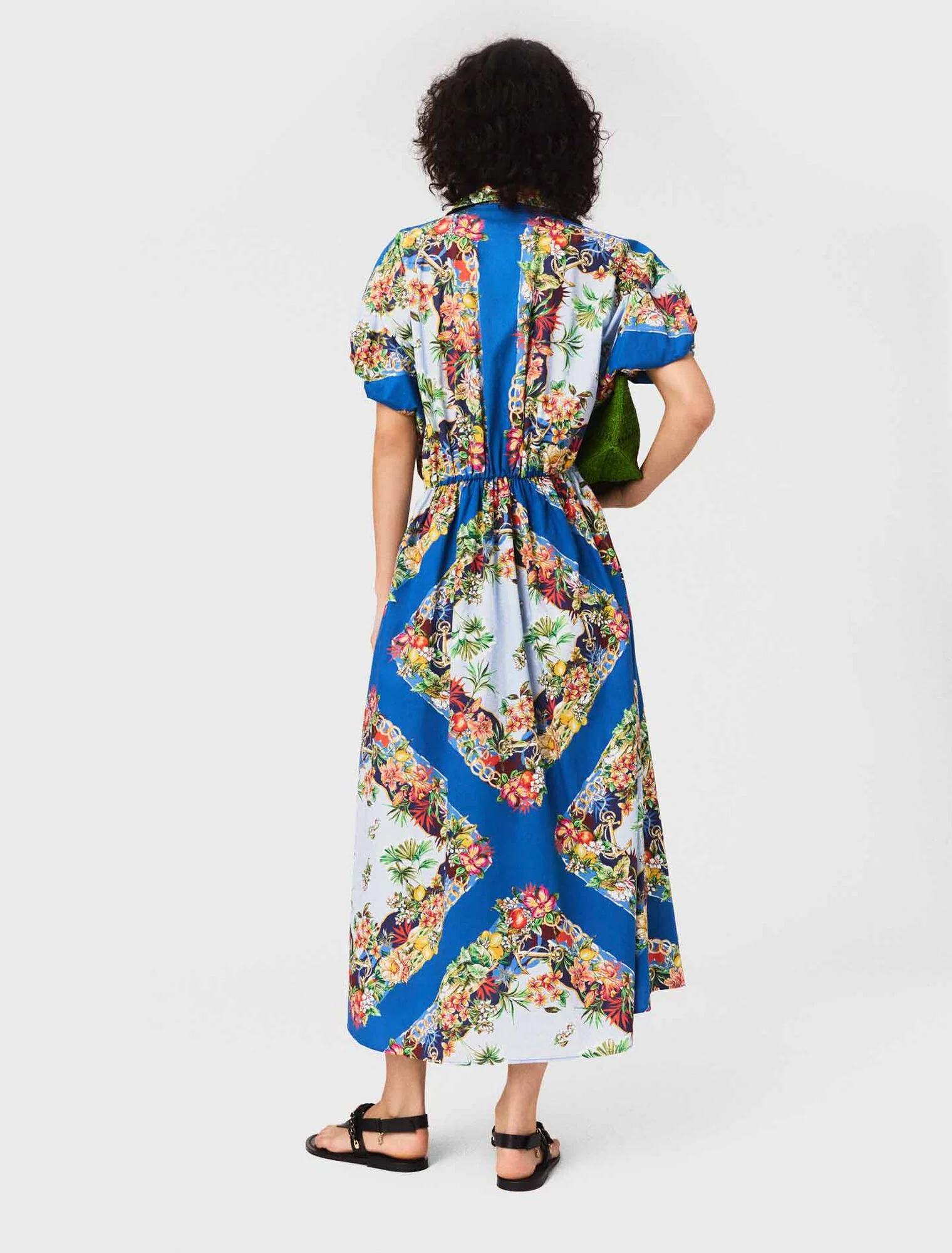 Patterned maxi dress Multicolor Floral Print - Image 3
