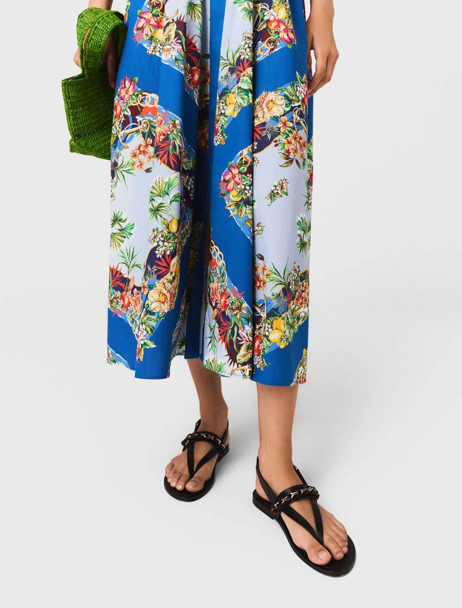 Patterned maxi dress Multicolor Floral Print - Image 4