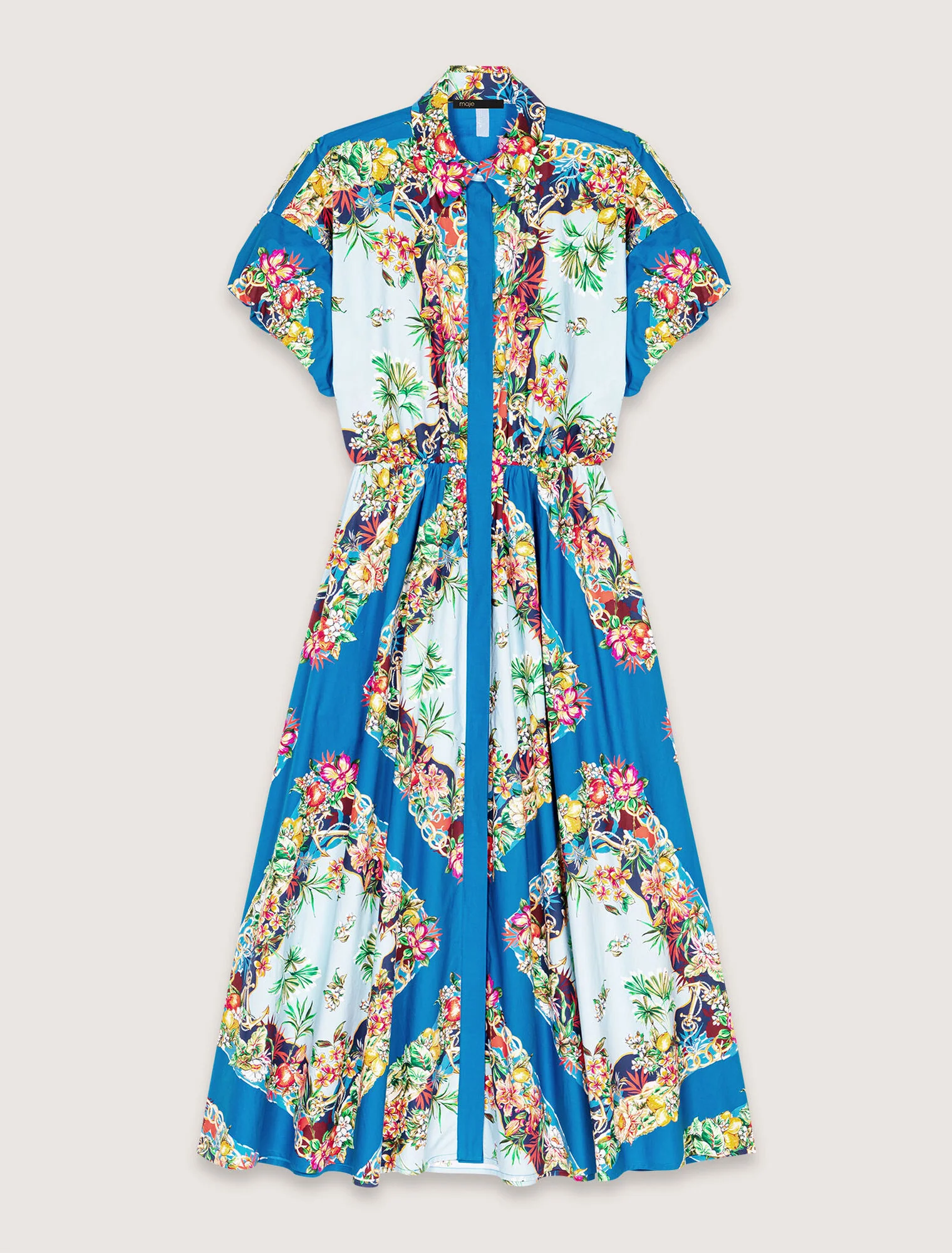 Patterned maxi dress Multicolor Floral Print - Image 7