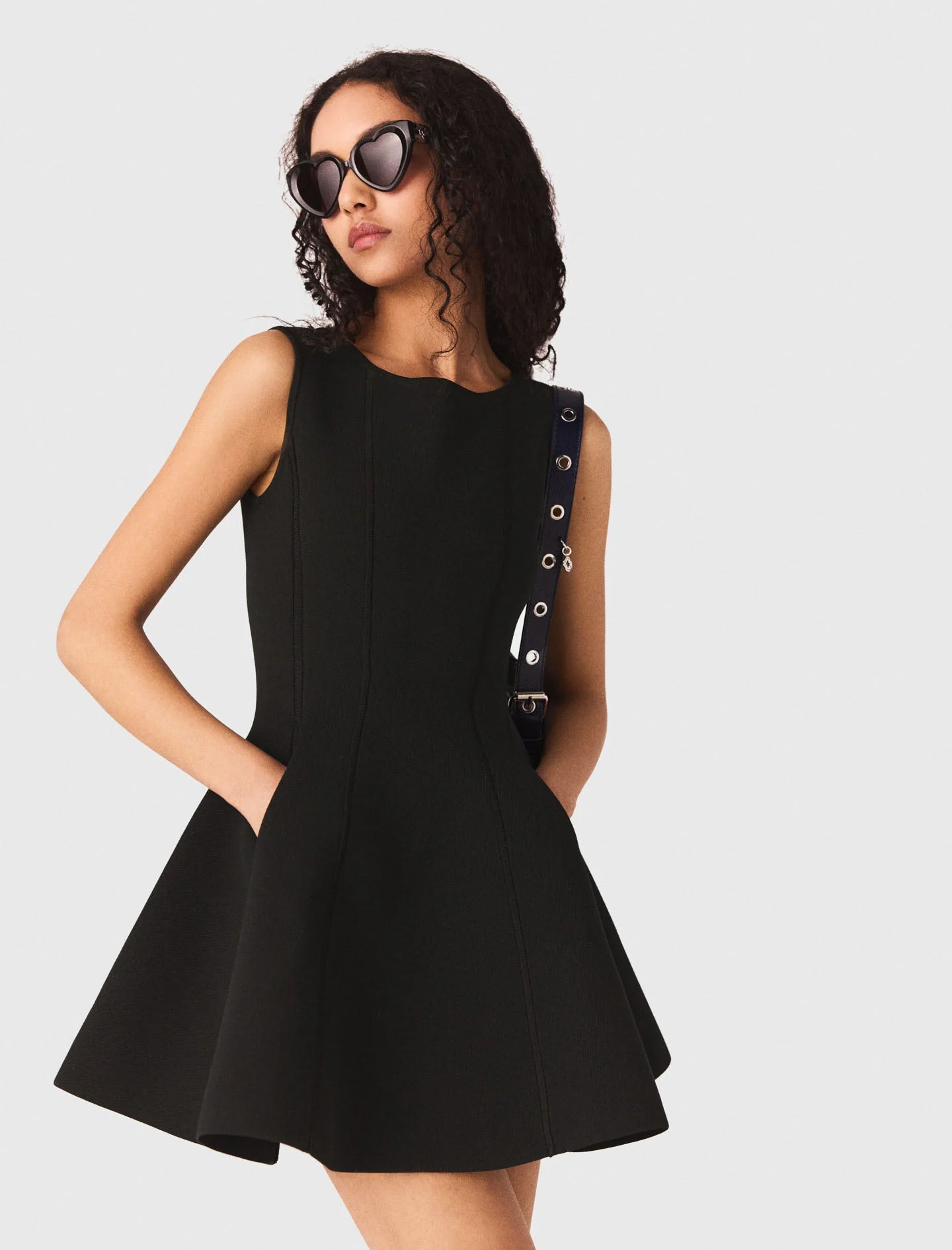 Skater dress with jewelled bows - Image 5