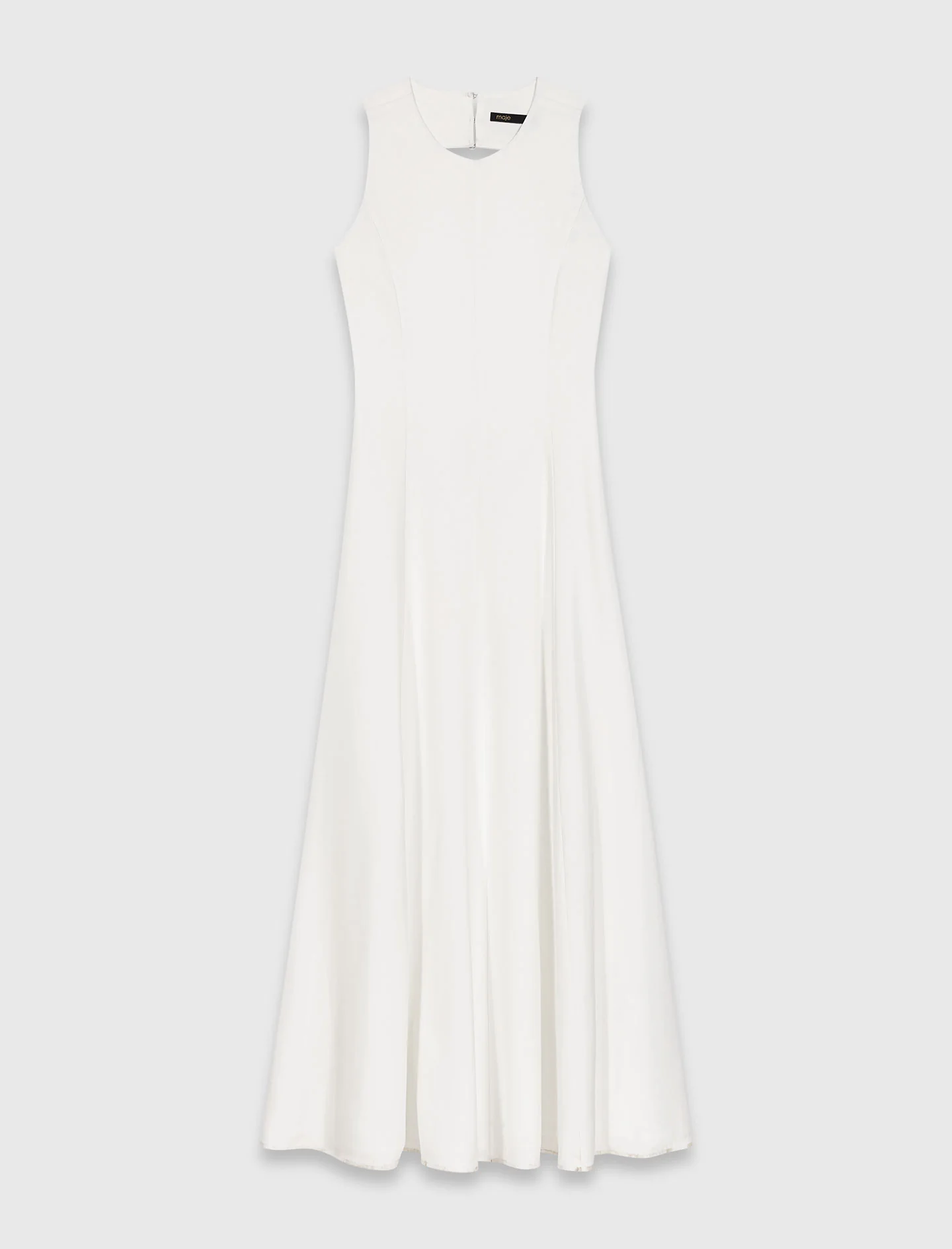 Backless Midi Dress White - Image 7