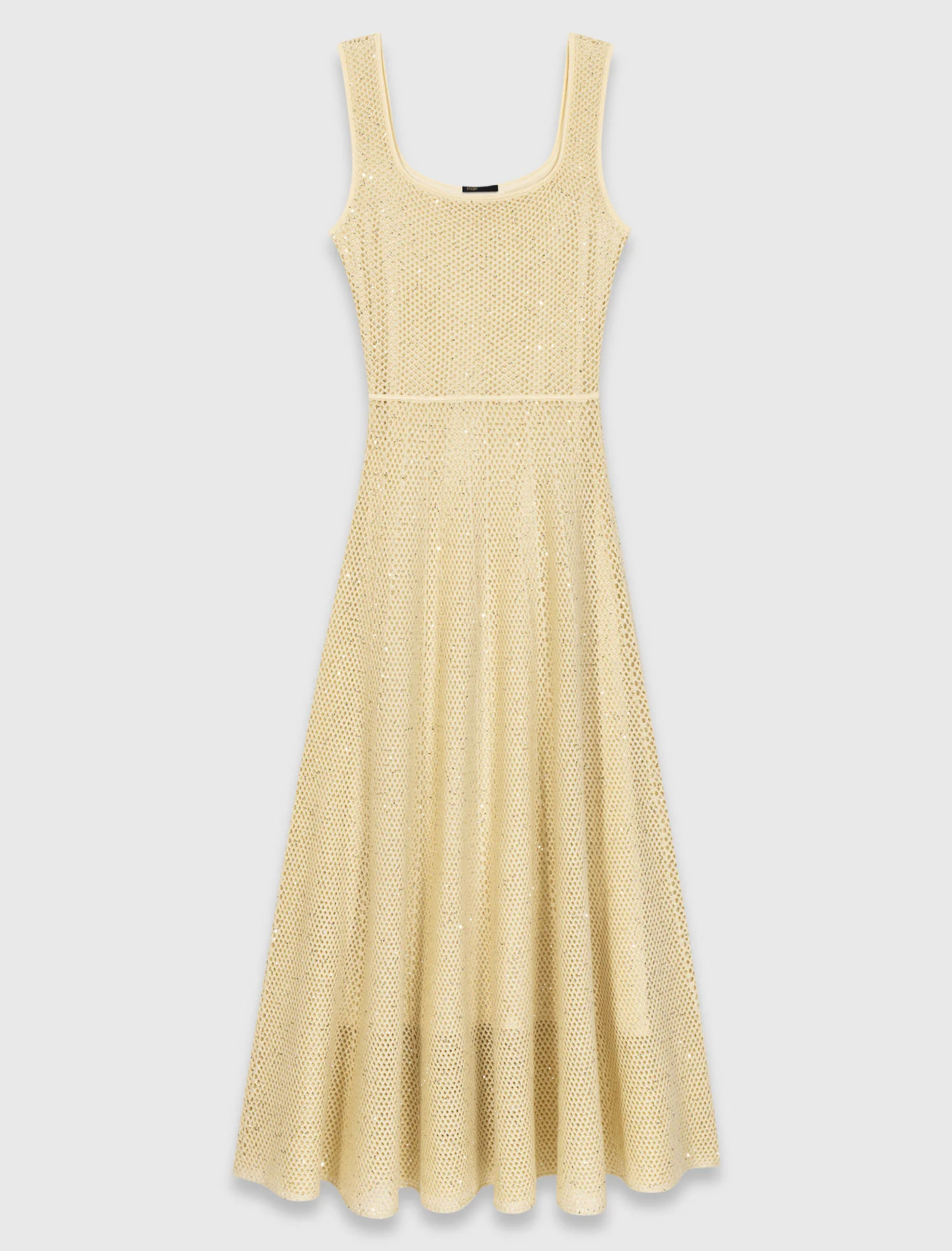 Rhinestone knit maxi dress - Image 7