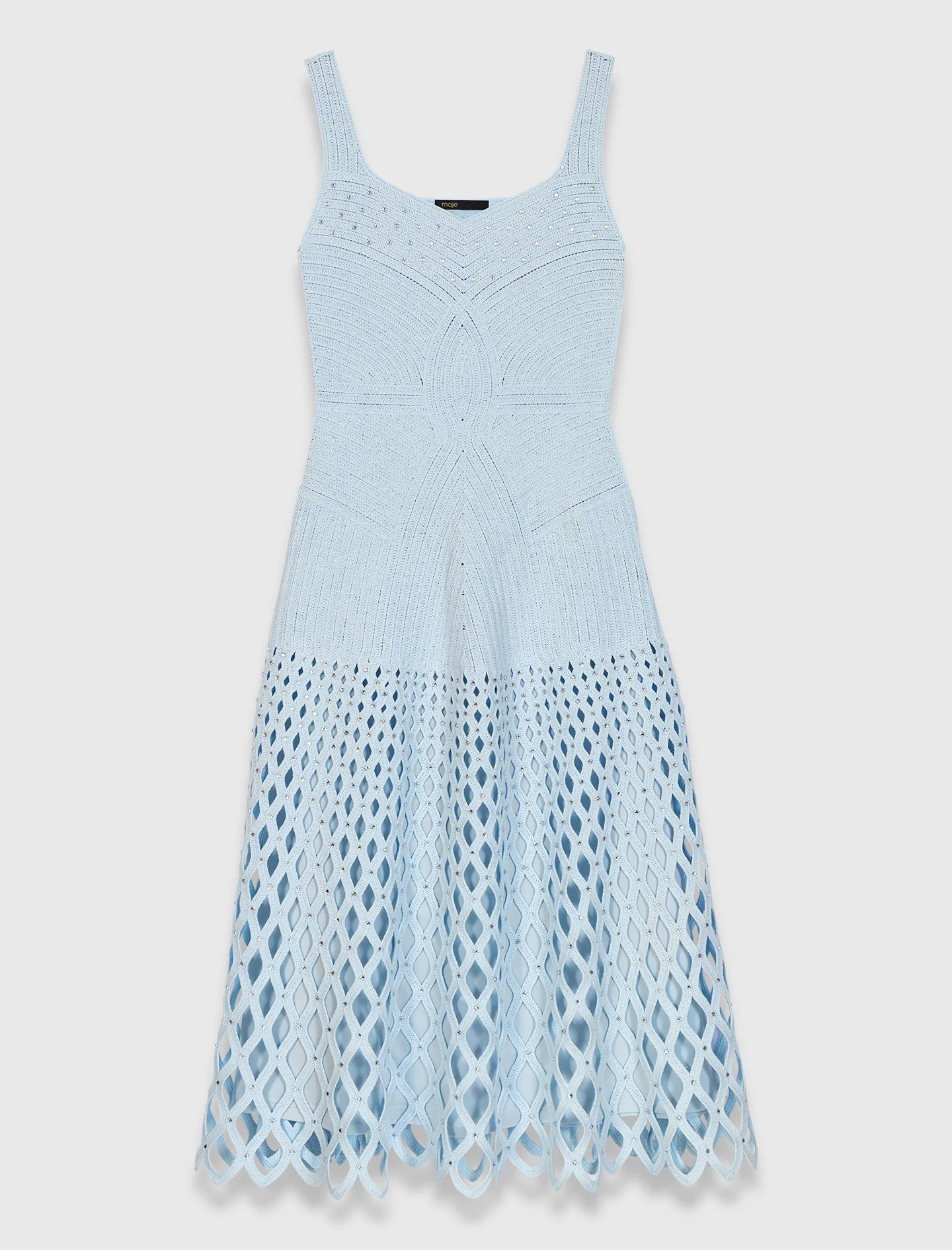 Crochet dress with removable lining - Image 7