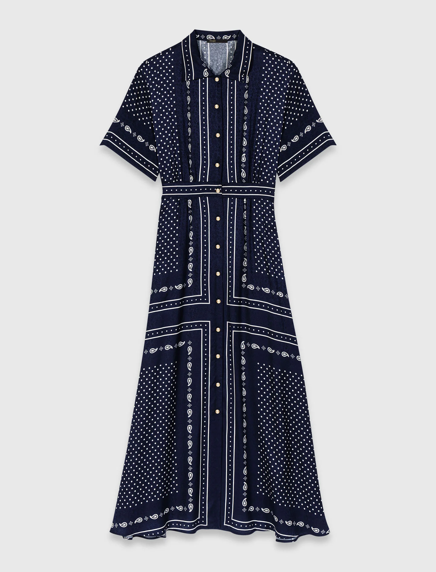 Flowy patterned maxi dress - Image 5