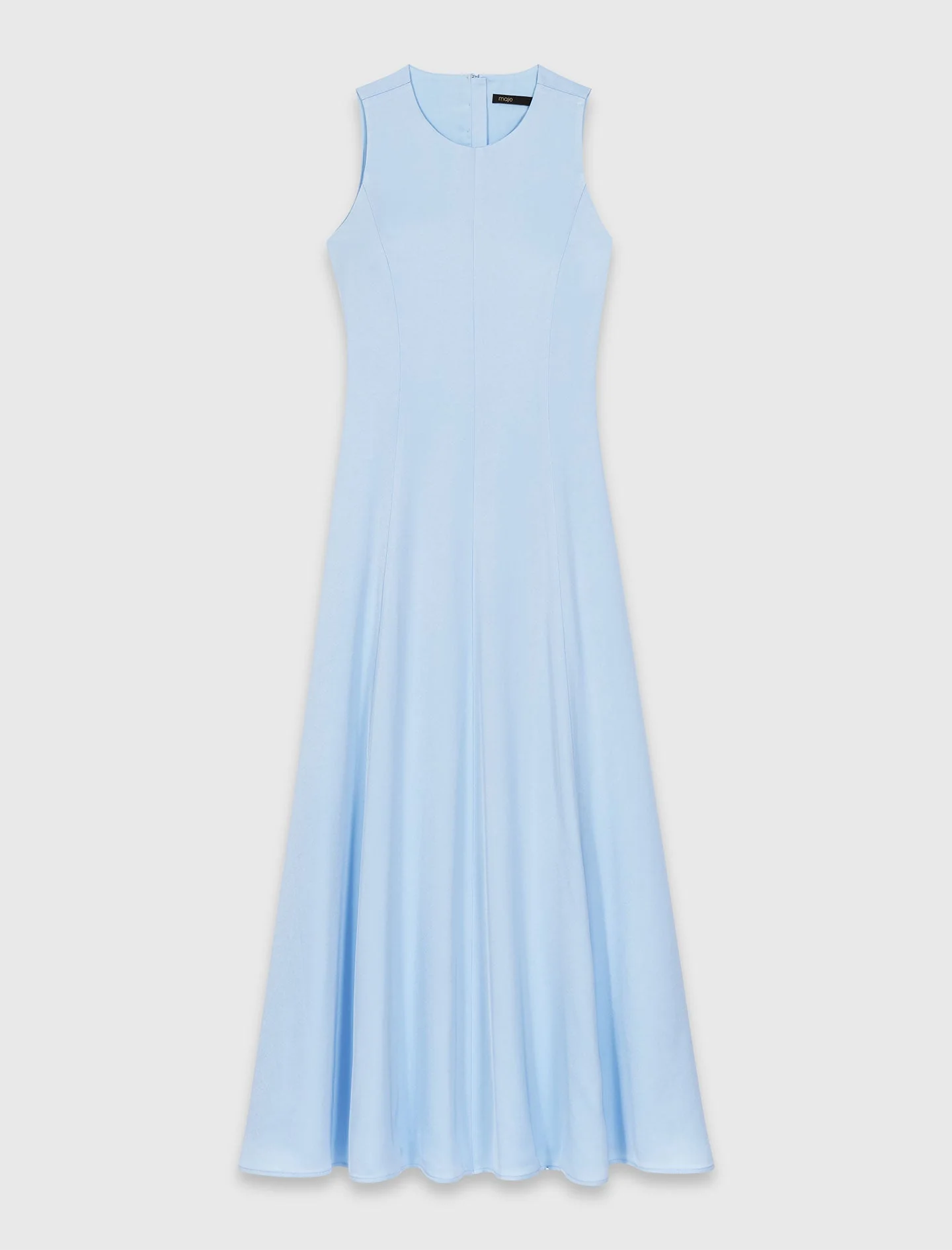 Open-Back Maxi Dress Blue Sky - Image 8