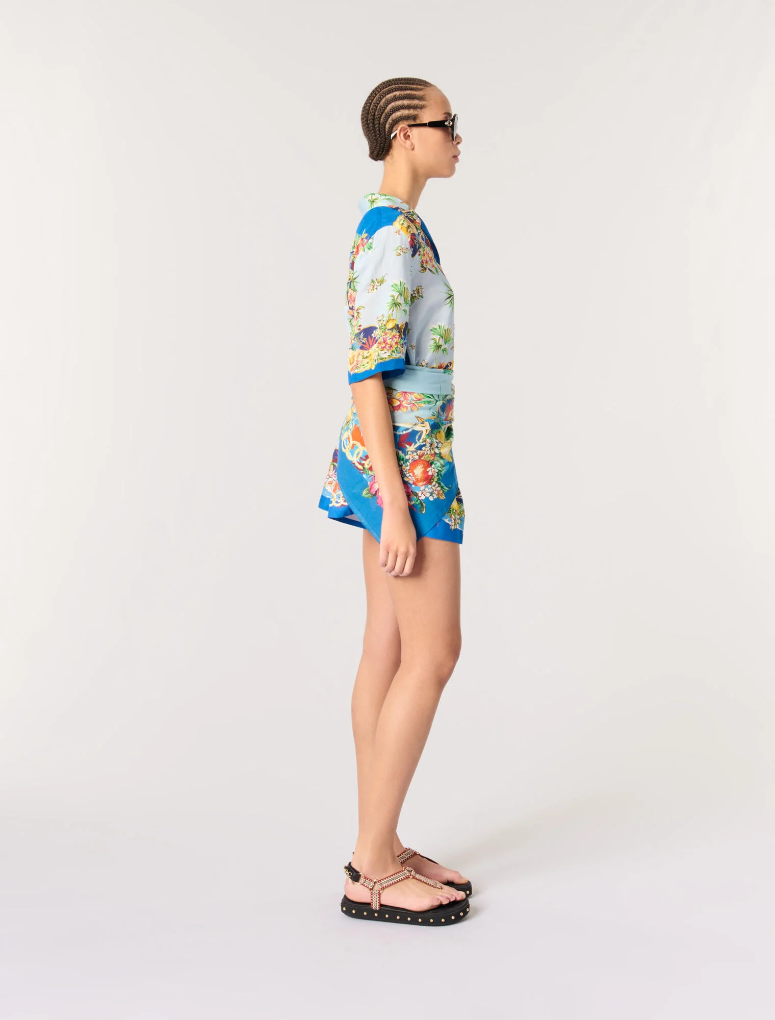 Patterned shorts Multicolor Floral Print - Image 2