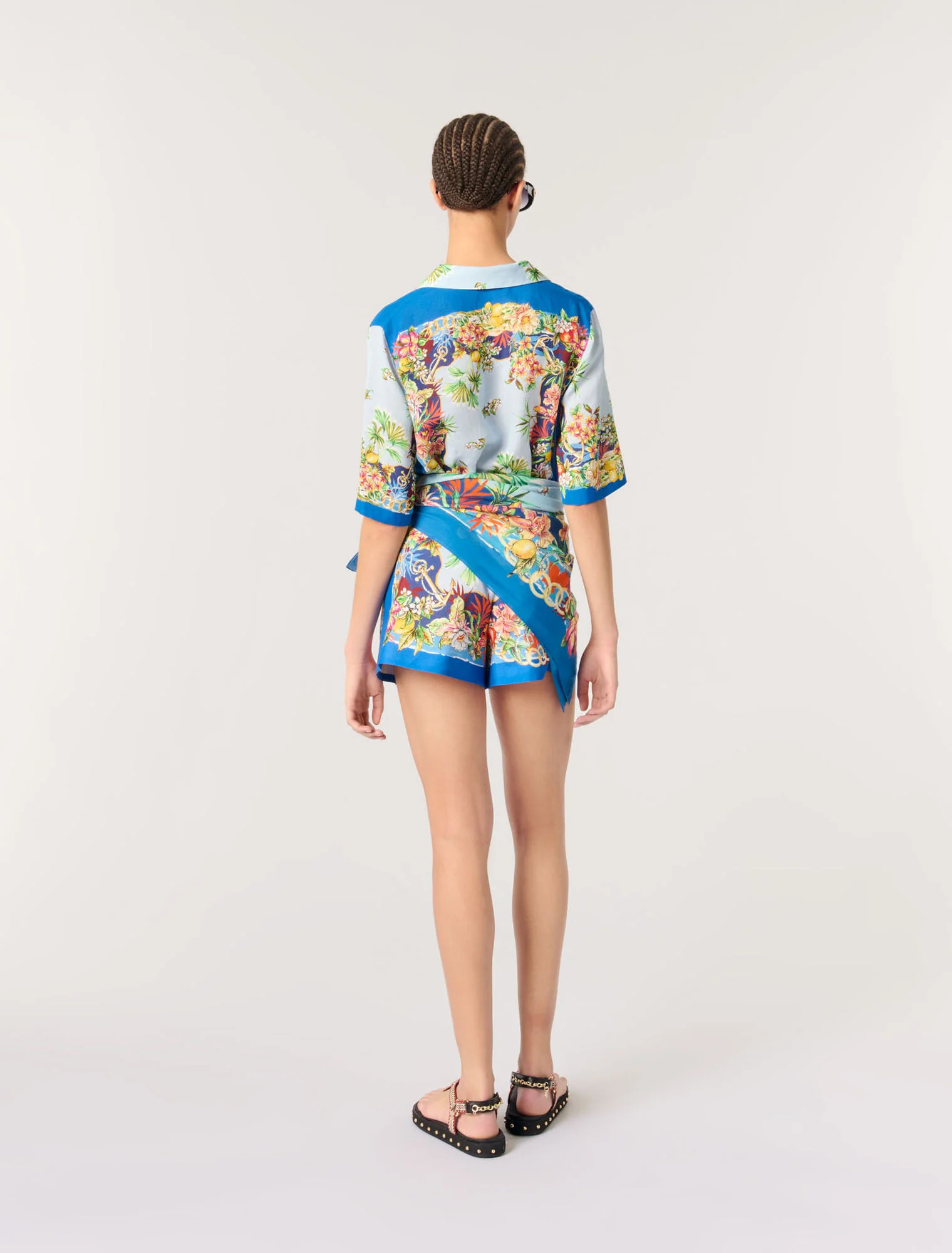 Patterned shorts Multicolor Floral Print - Image 3