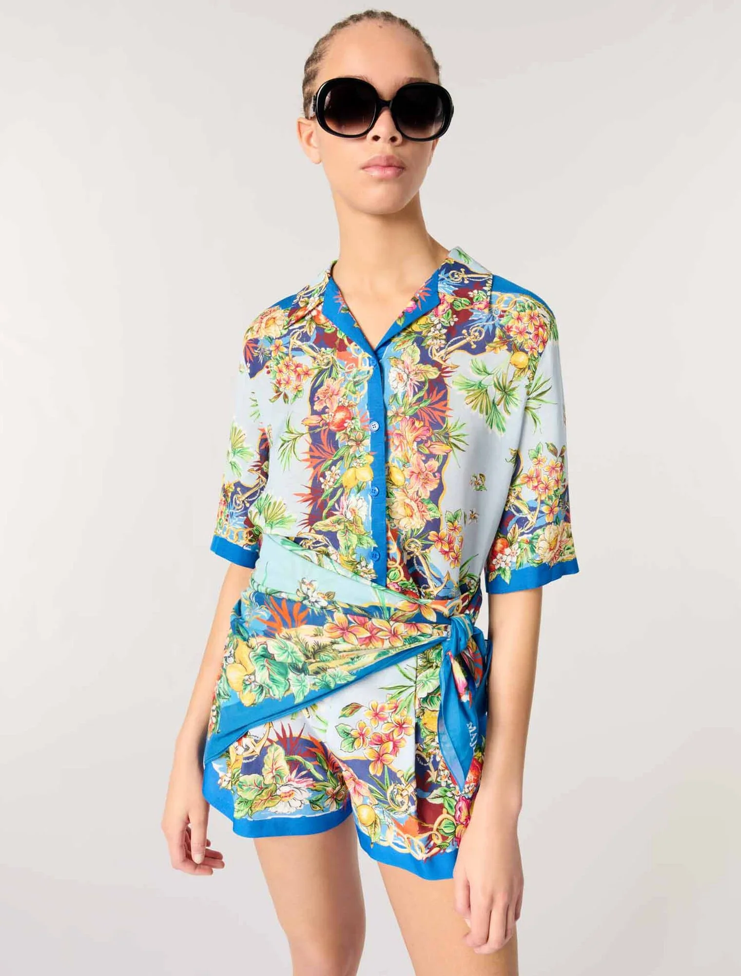 Patterned shorts Multicolor Floral Print - Image 4