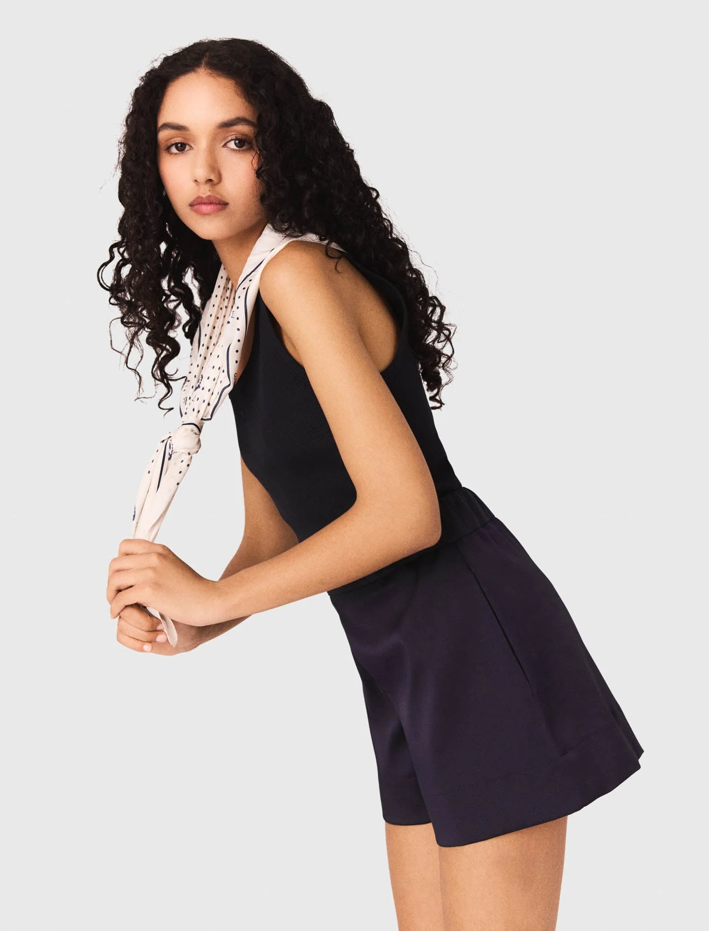 Satin-effect shorts - Image 3