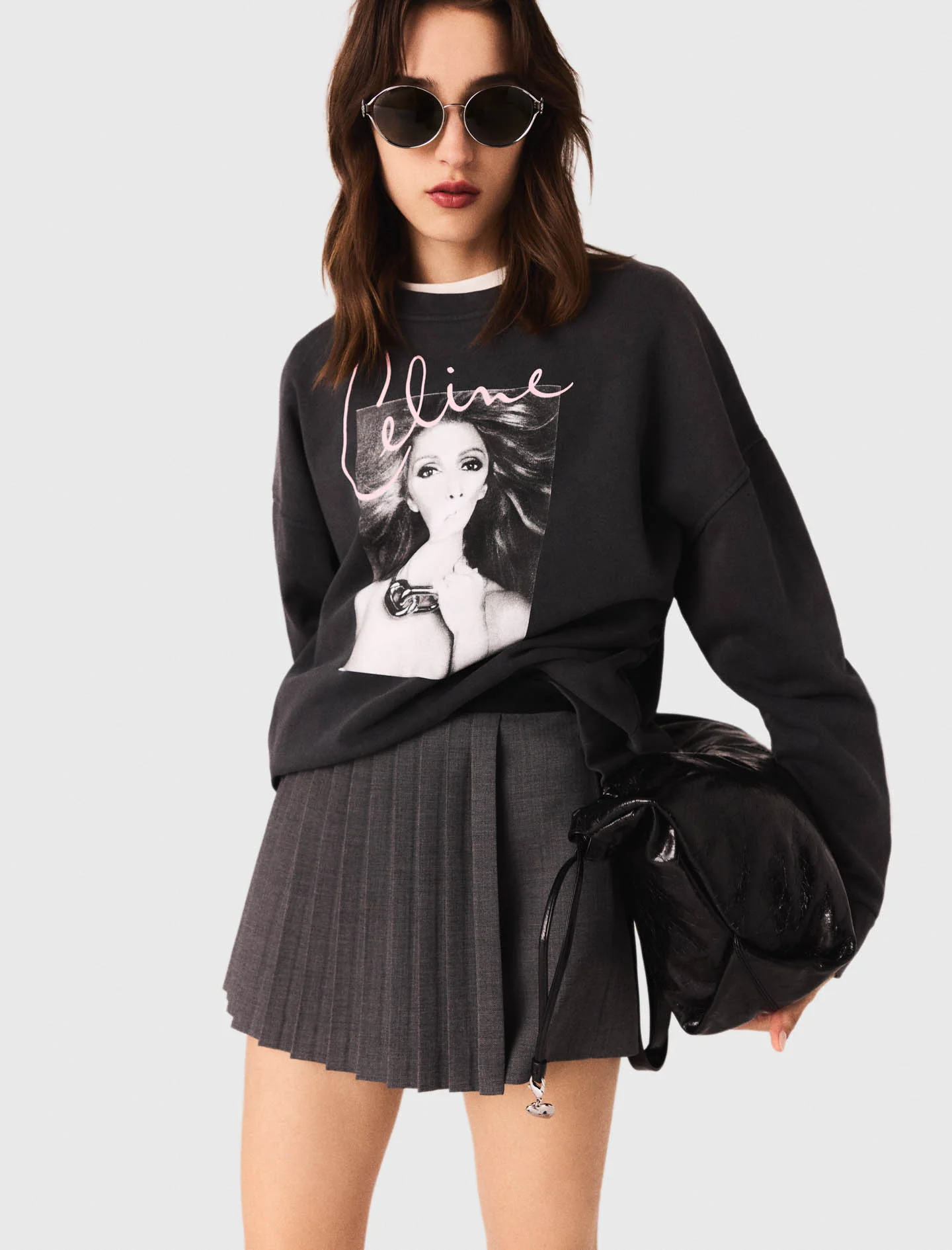 Celine Dion sweatshirt Grey - Image 4