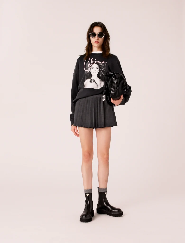 Celine Dion sweatshirt Grey - Image 7