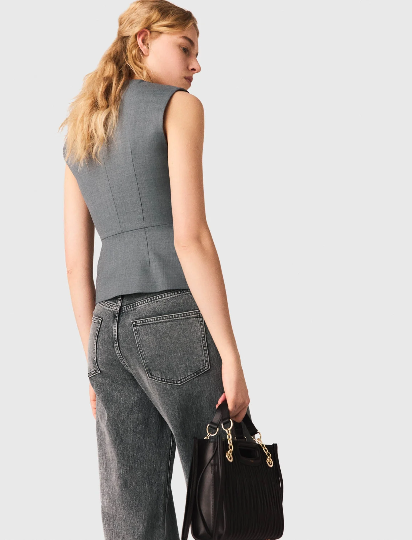 Jewel-button tailored jacket - Image 3