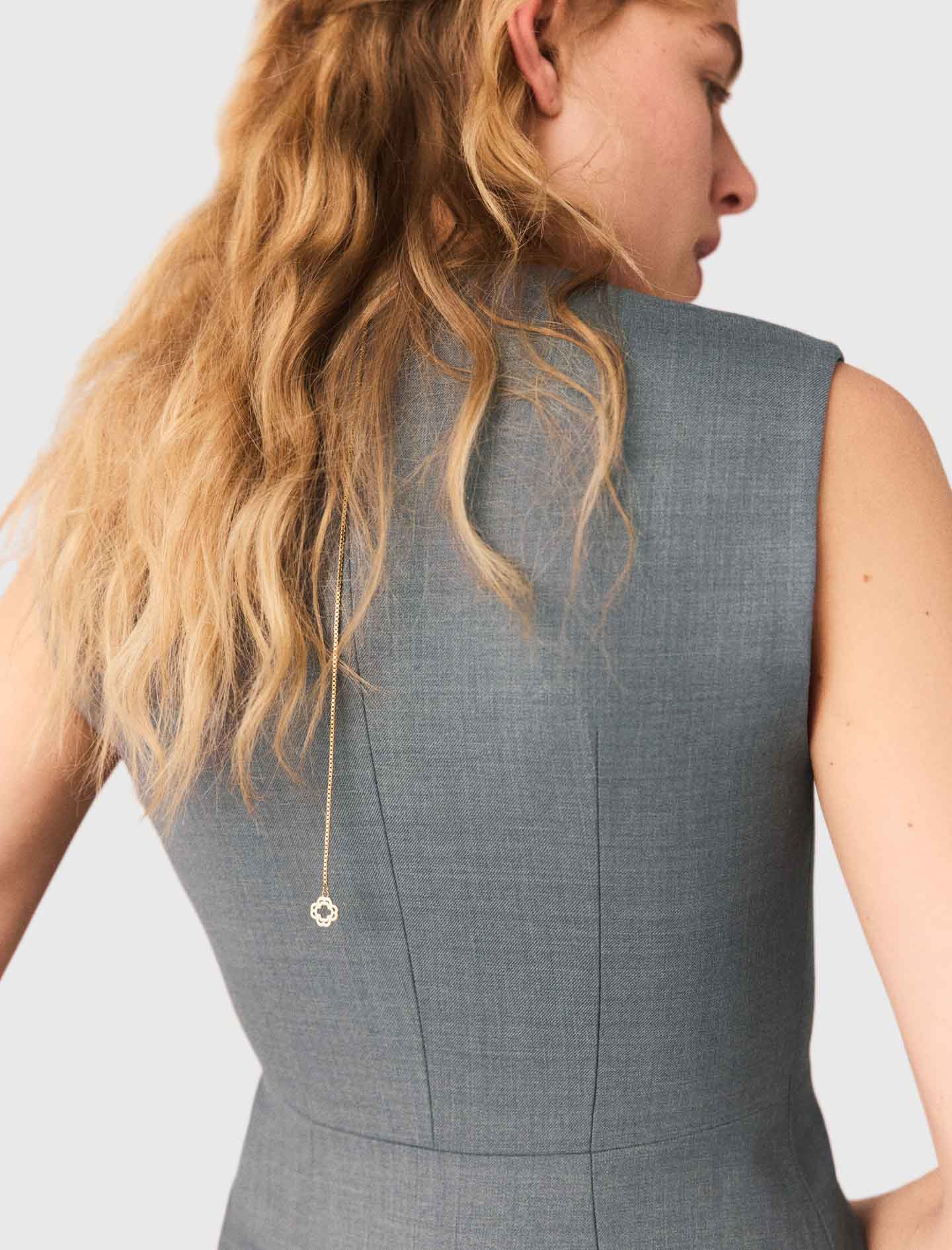 Jewel-button tailored jacket - Image 8