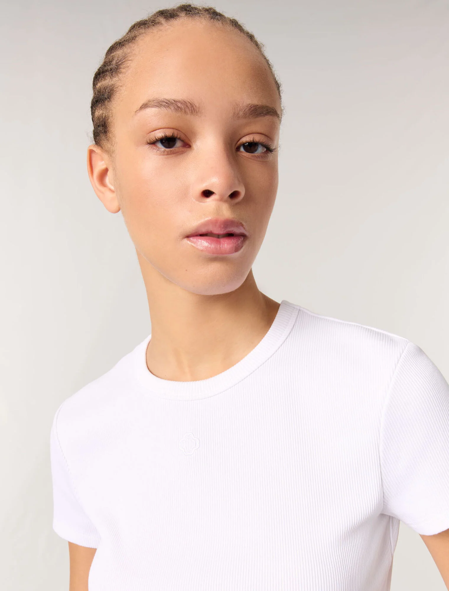 Cotton T-shirt White - Image 6