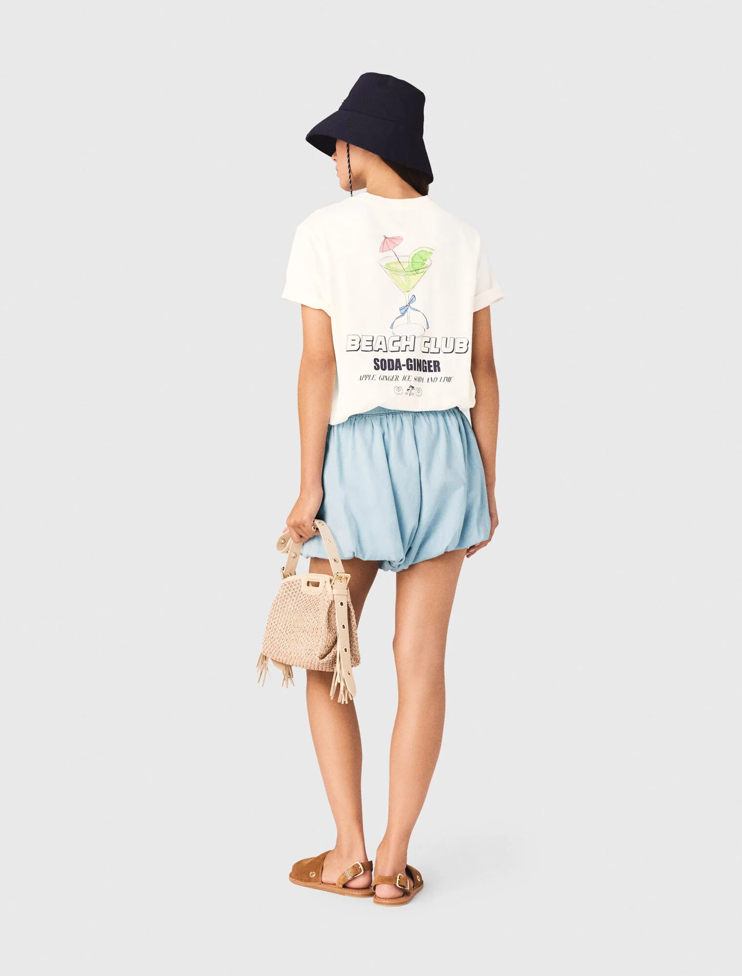 Summer Print T-Shirt White - Image 3