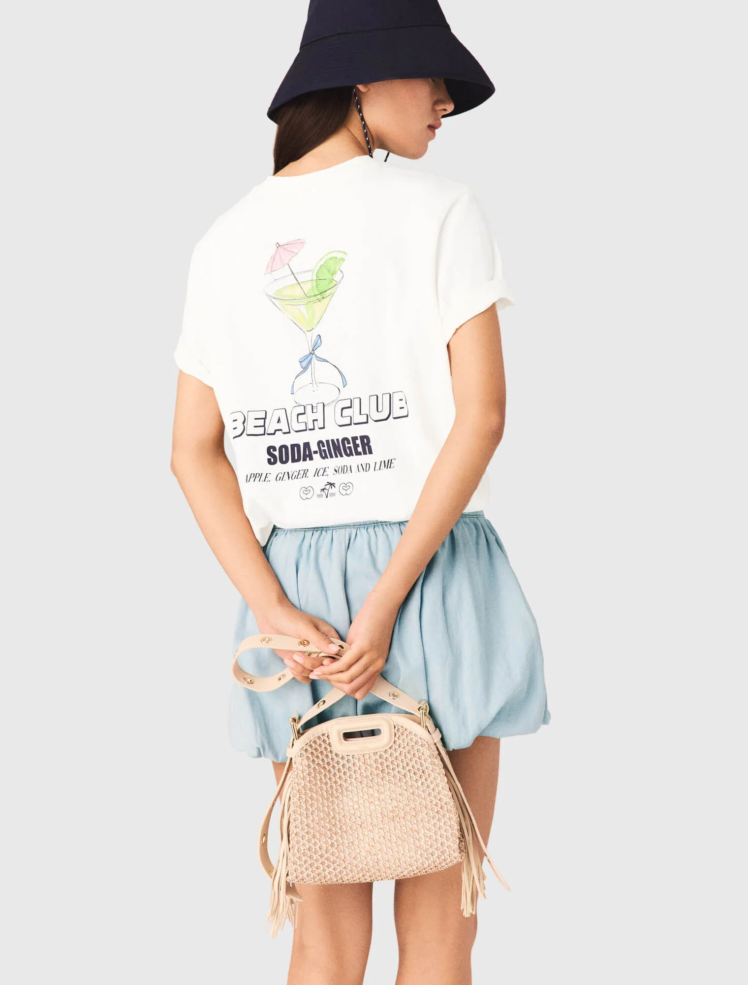 Summer Print T-Shirt White - Image 6