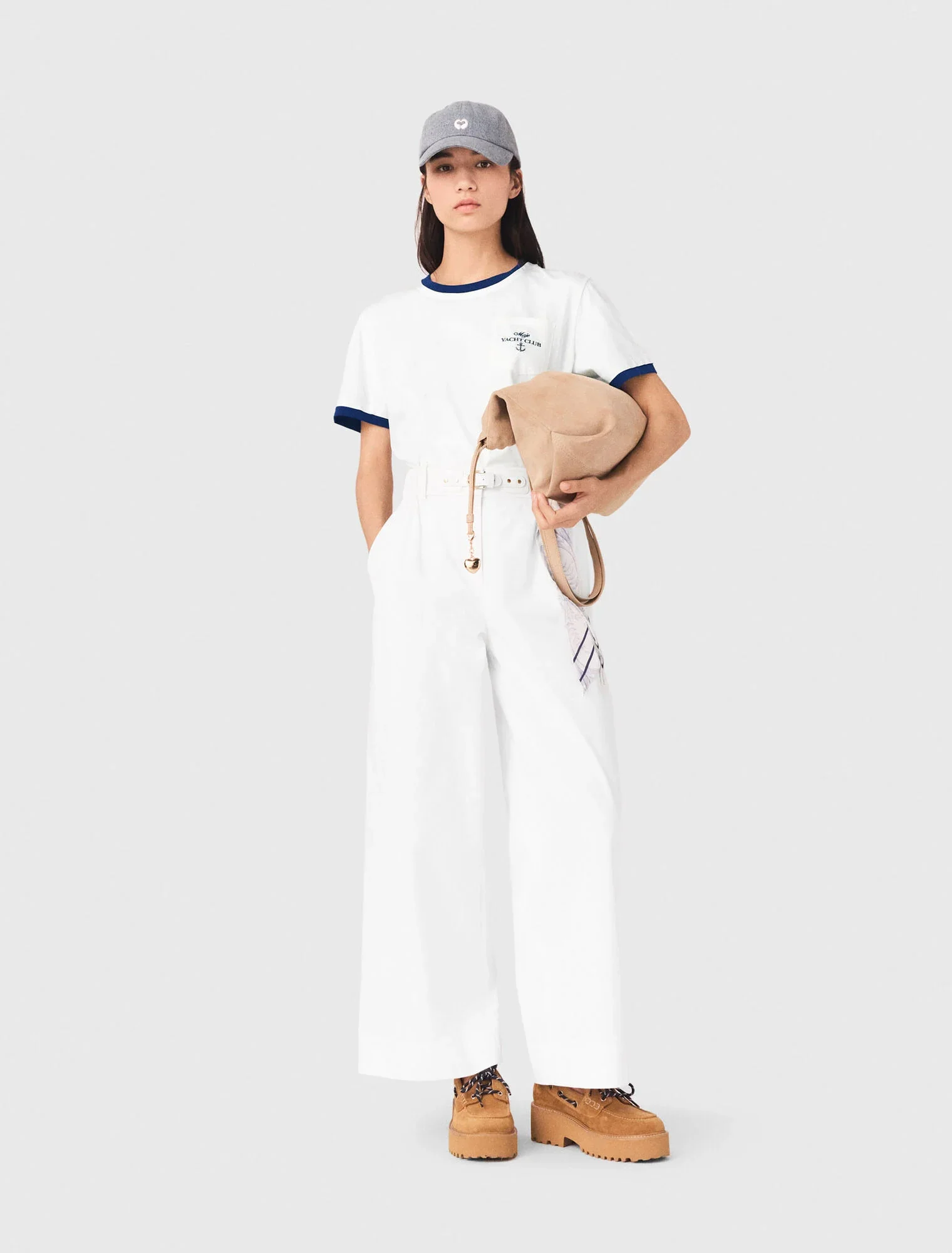 Layered-Look T-Shirt White - Image 5