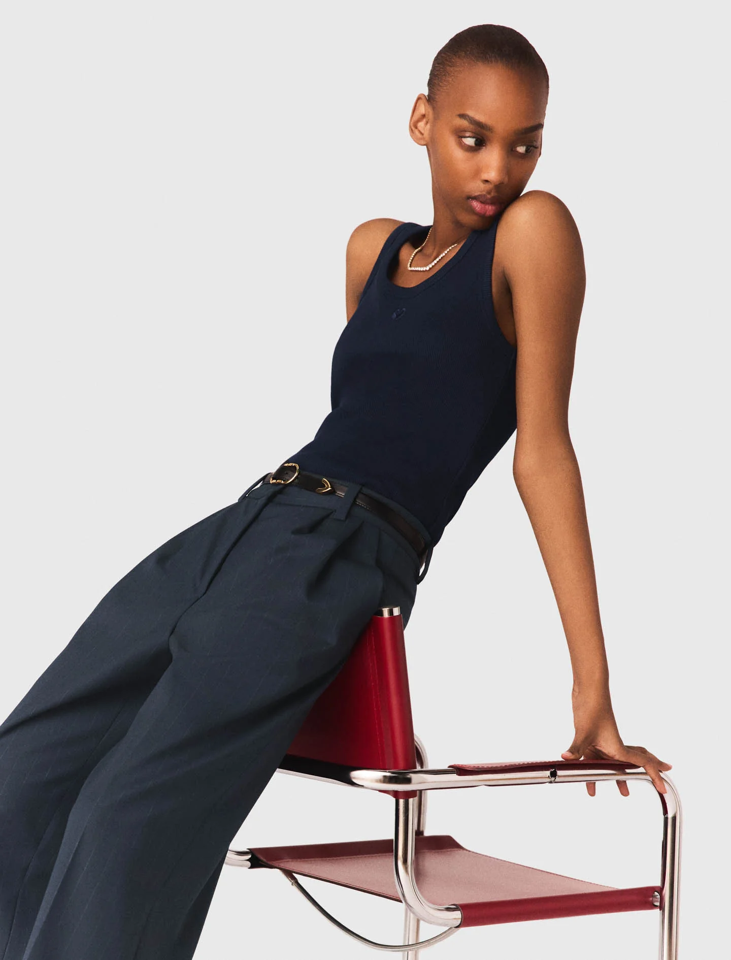 Rib knit tank top - Image 5