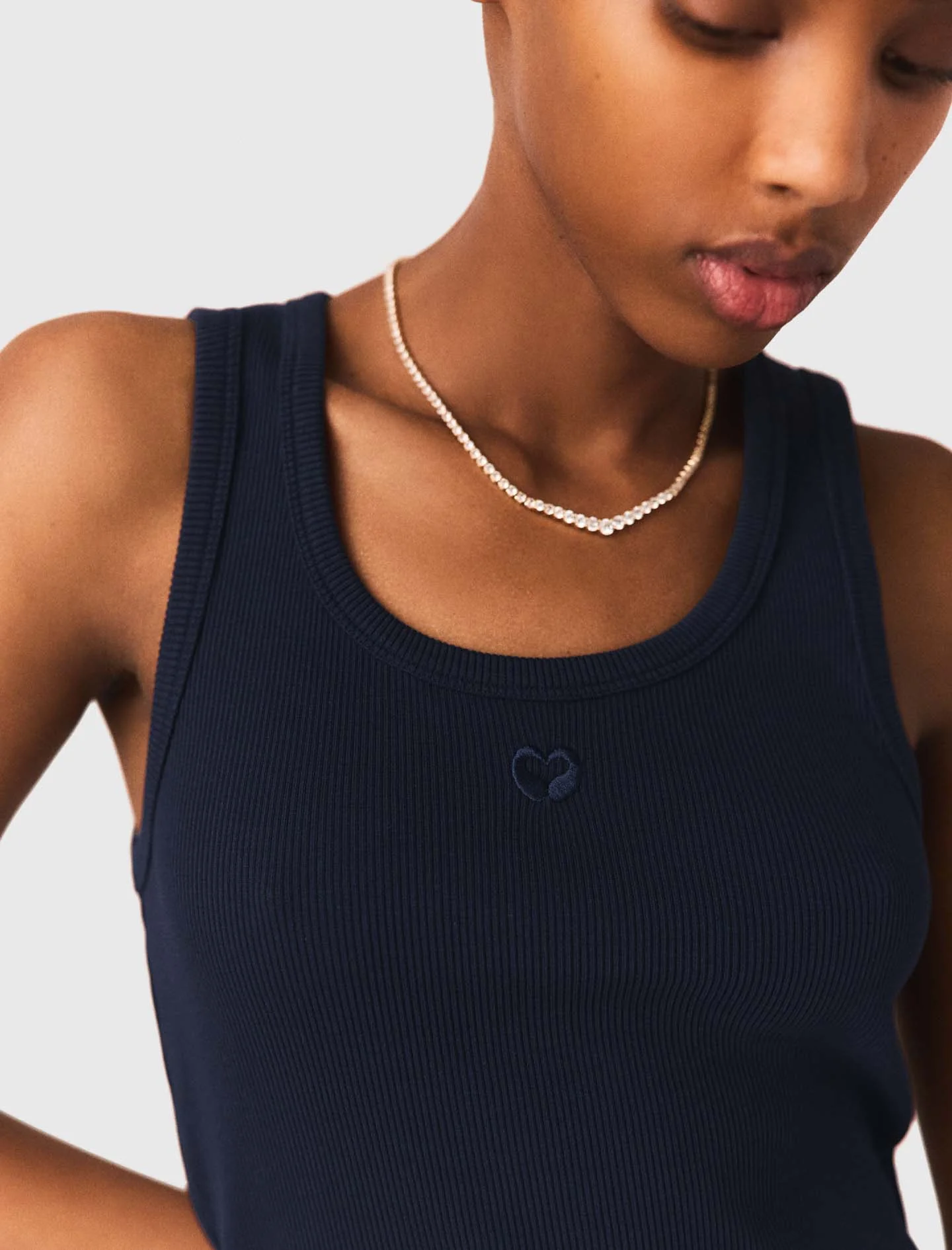 Rib knit tank top - Image 6