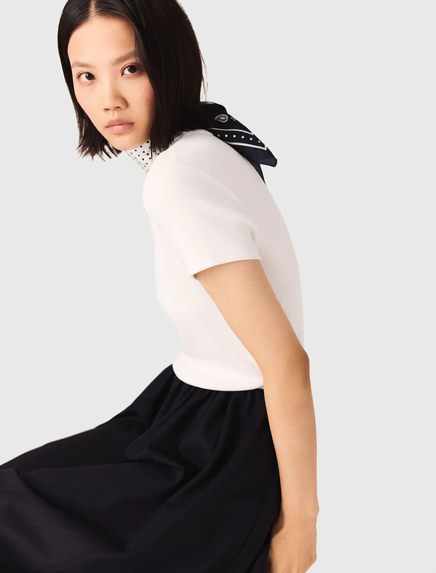 Cotton T-Shirt White - Image 2